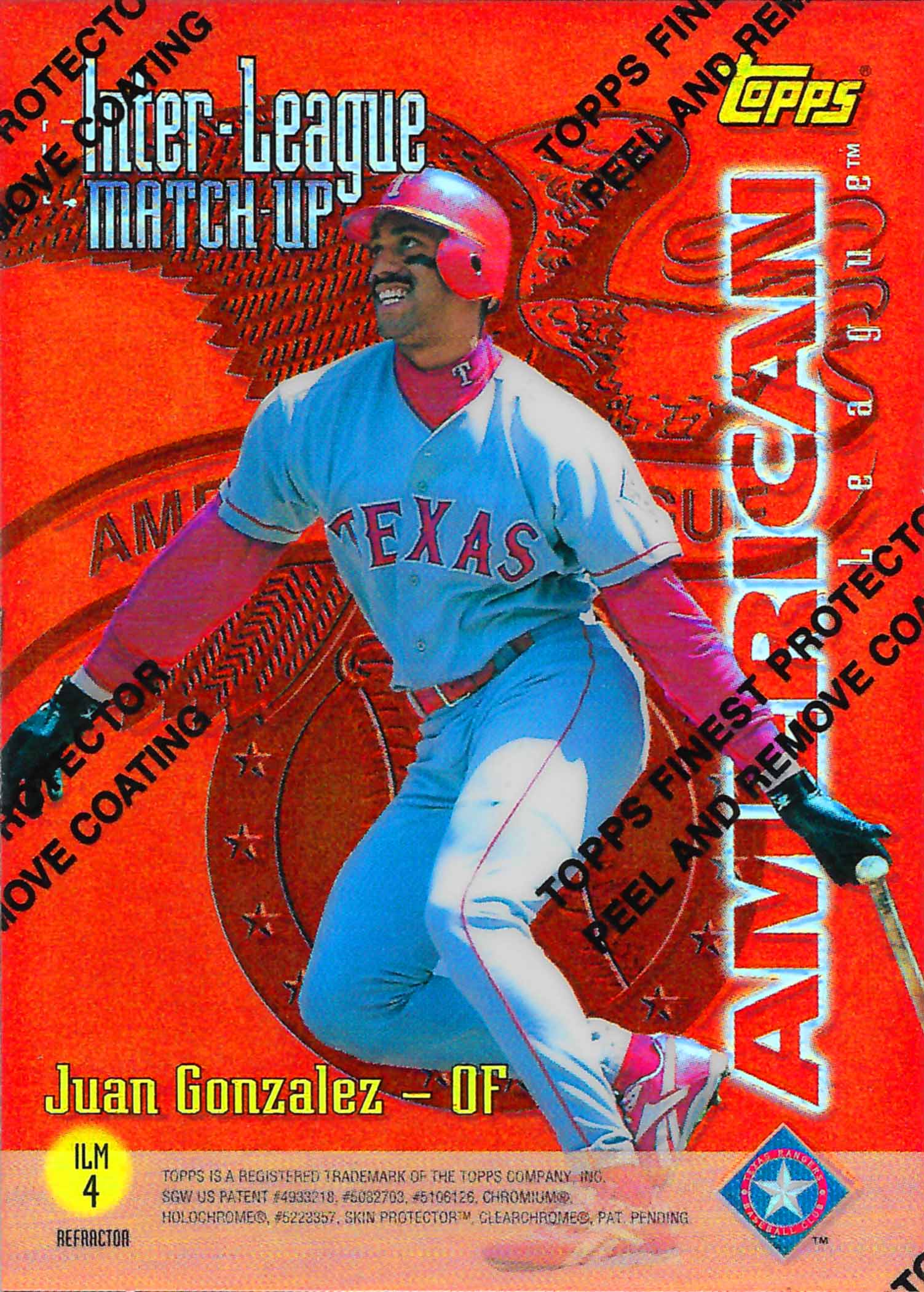 1997 Topps Inter-League Finest Refractors