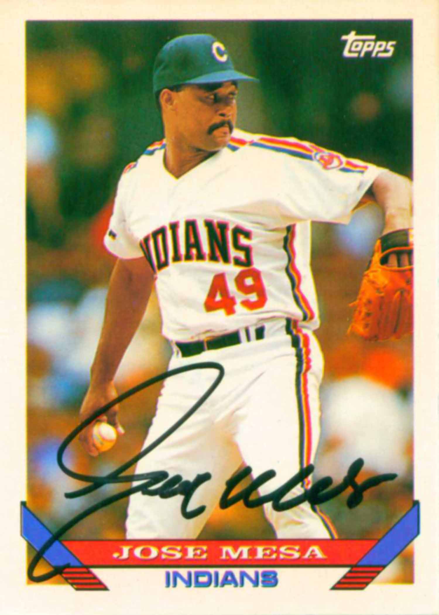 1993 Topps Autographed