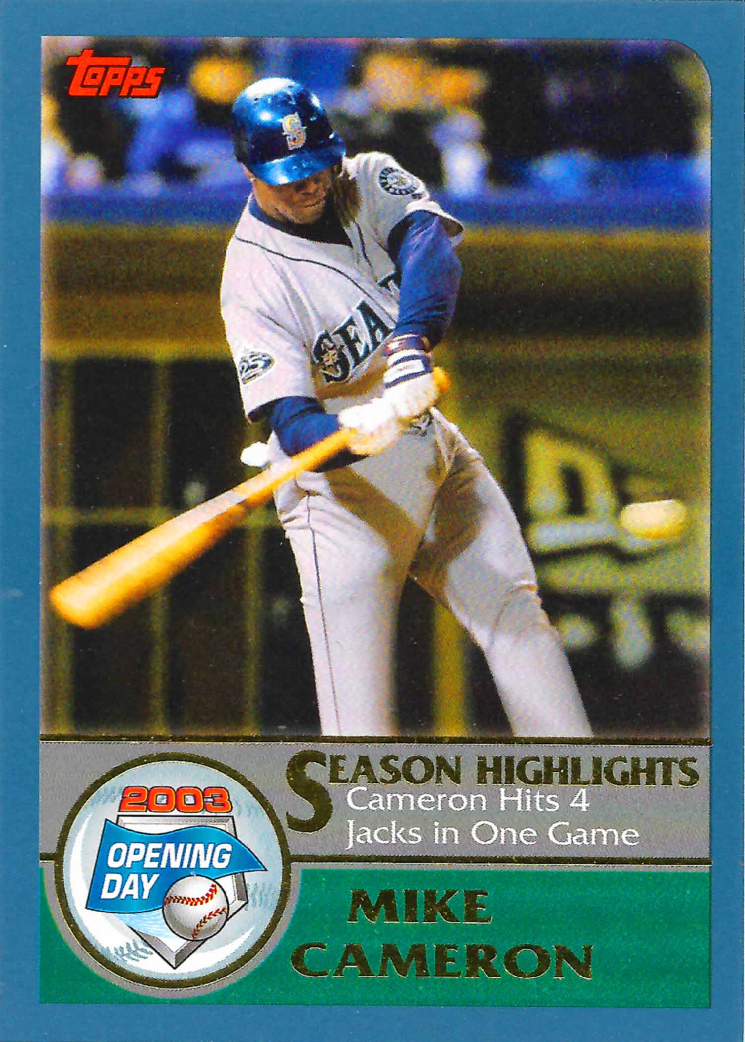 2003 Topps Opening Day Season Highlights