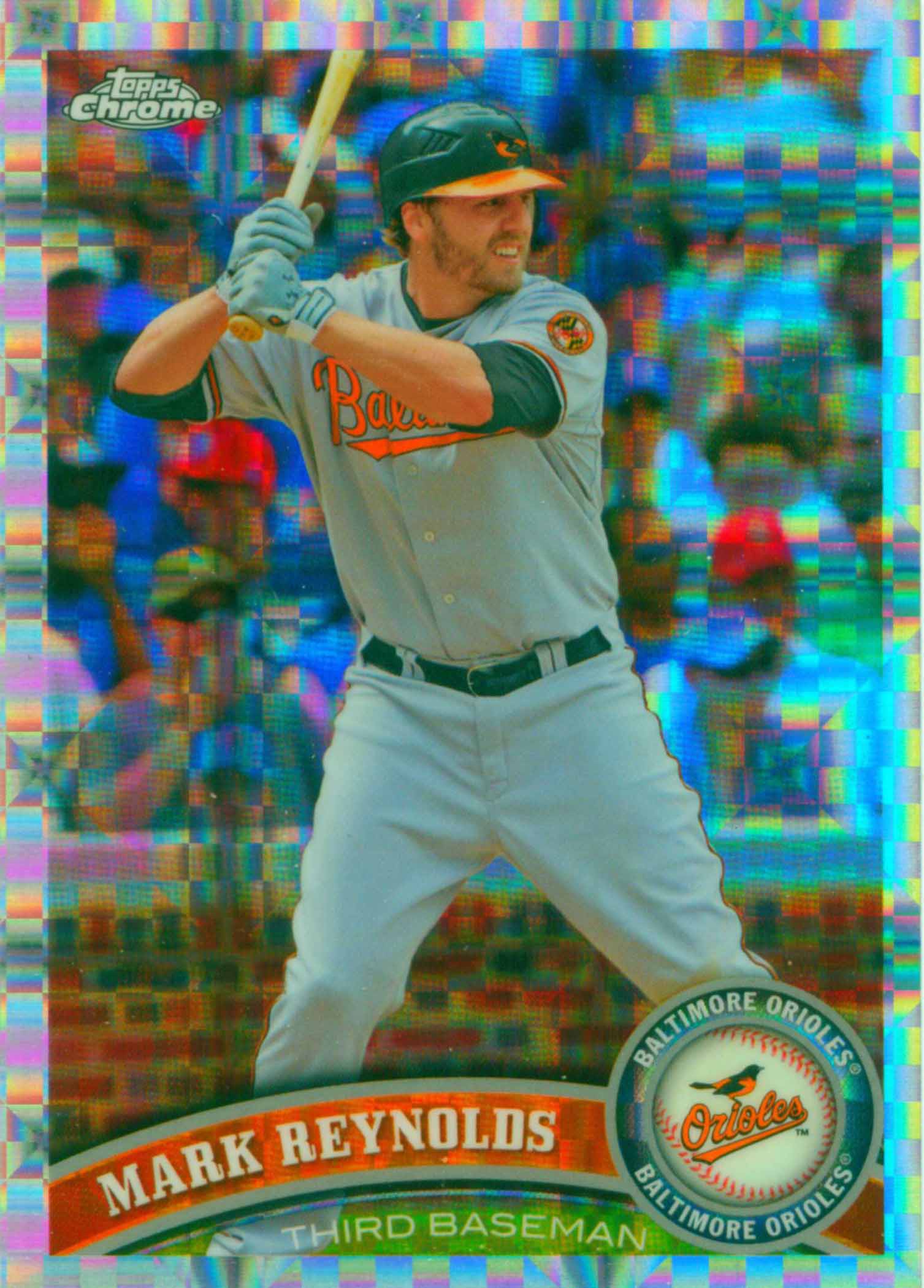 2011 Topps Chrome X-Fractors