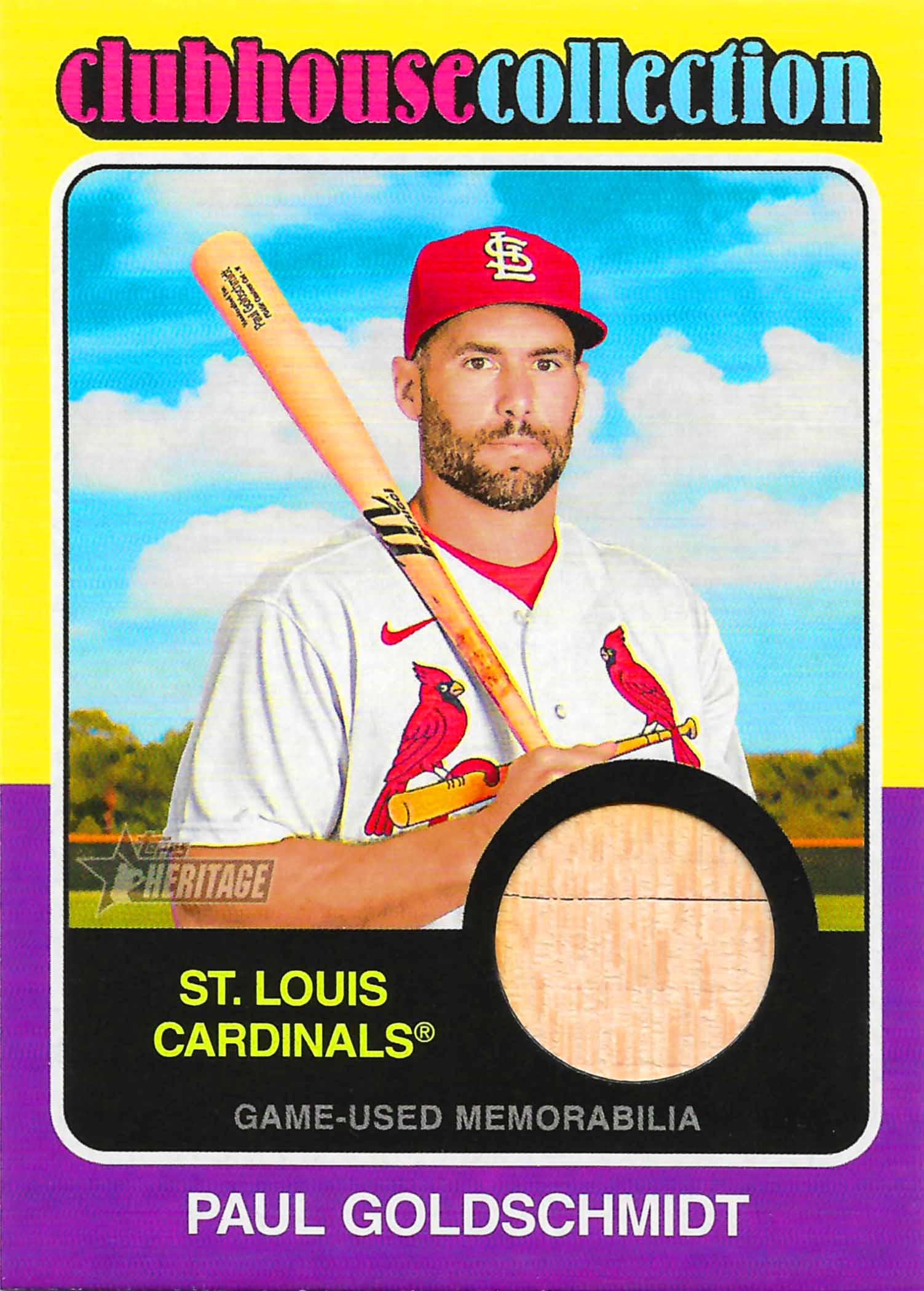 2024 Topps Heritage Clubhouse Collection Relics