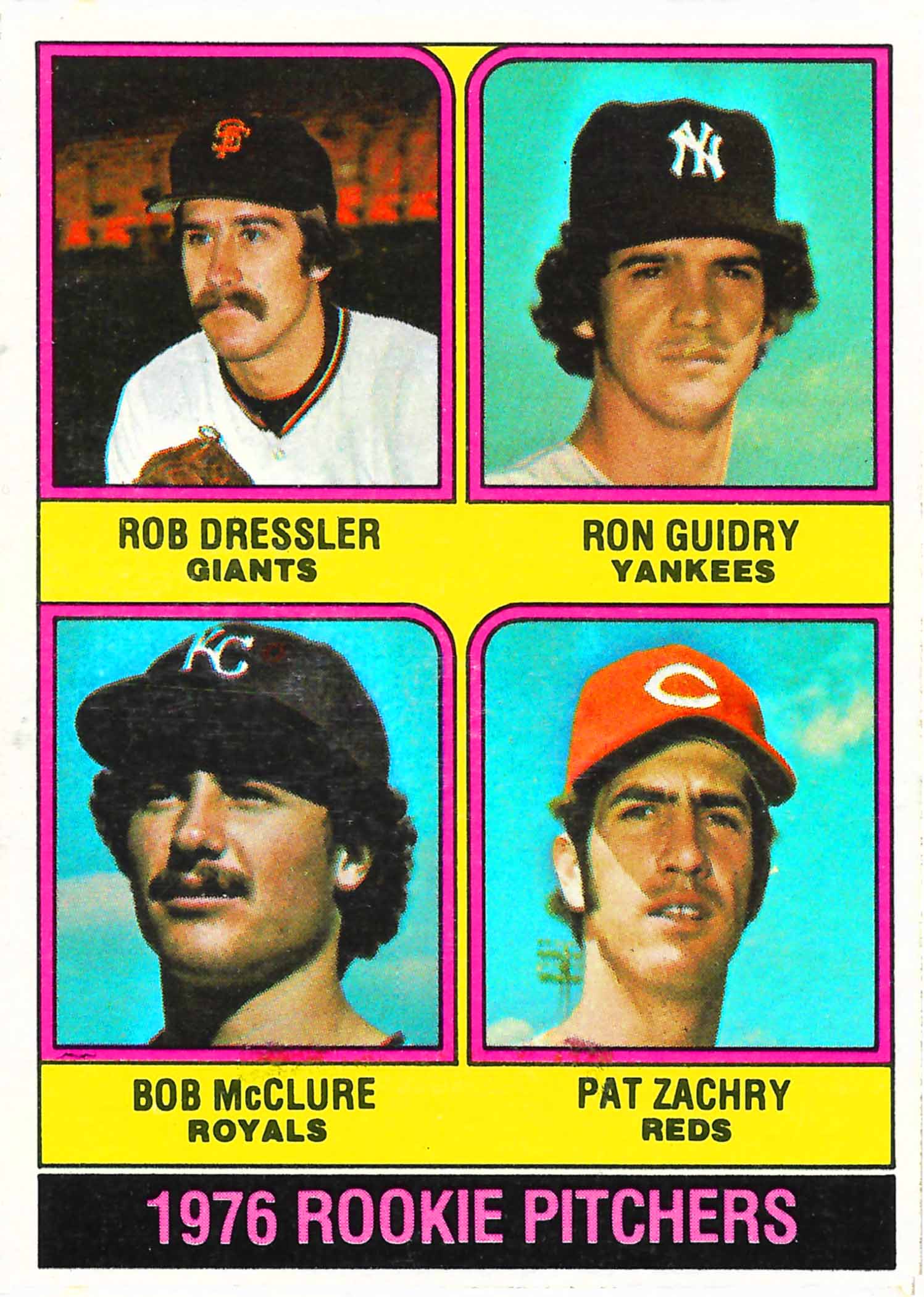 1976 Topps Rookie Pitchers