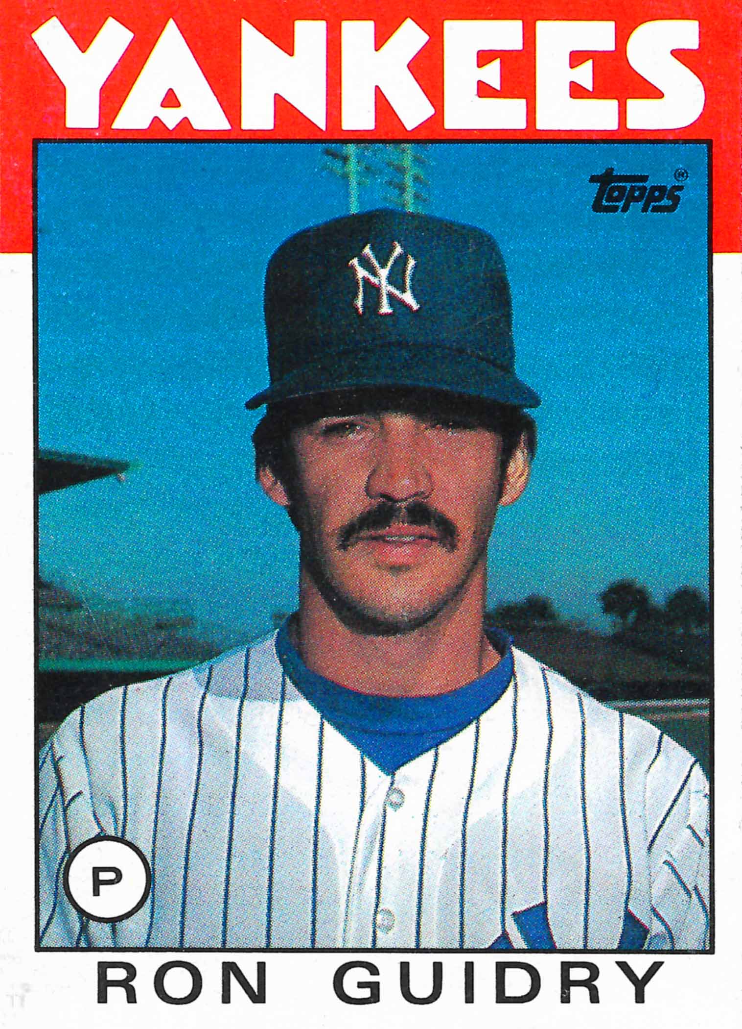 1986 Topps Wax Box Cards
