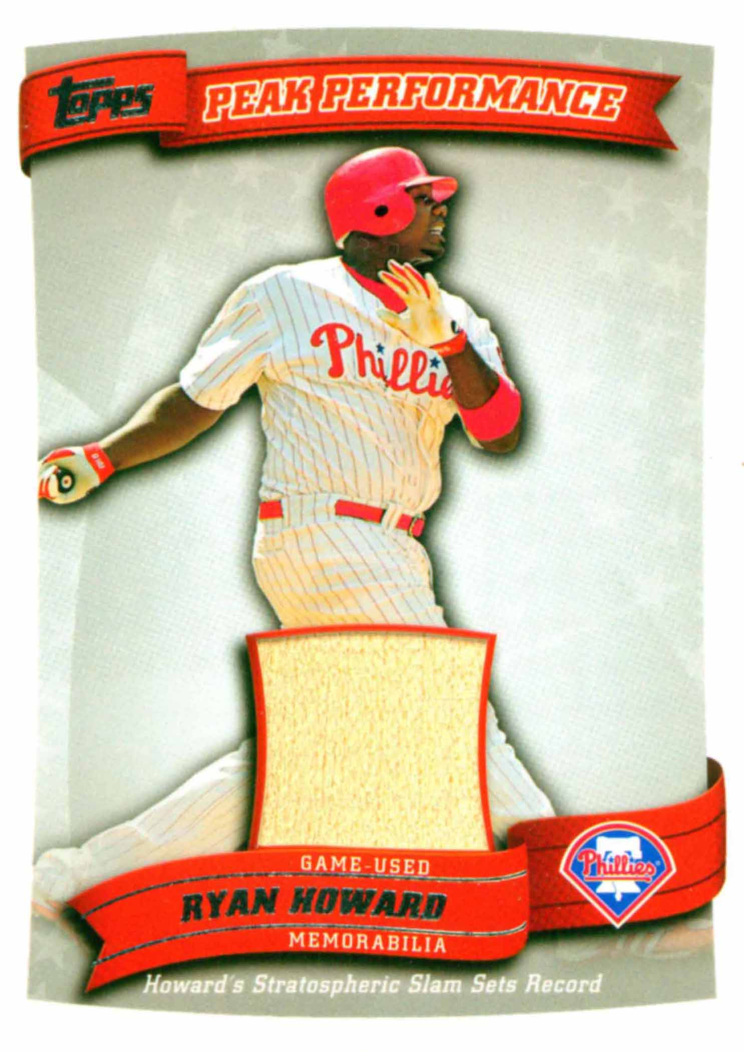 2010 Topps Peak Performance Relics