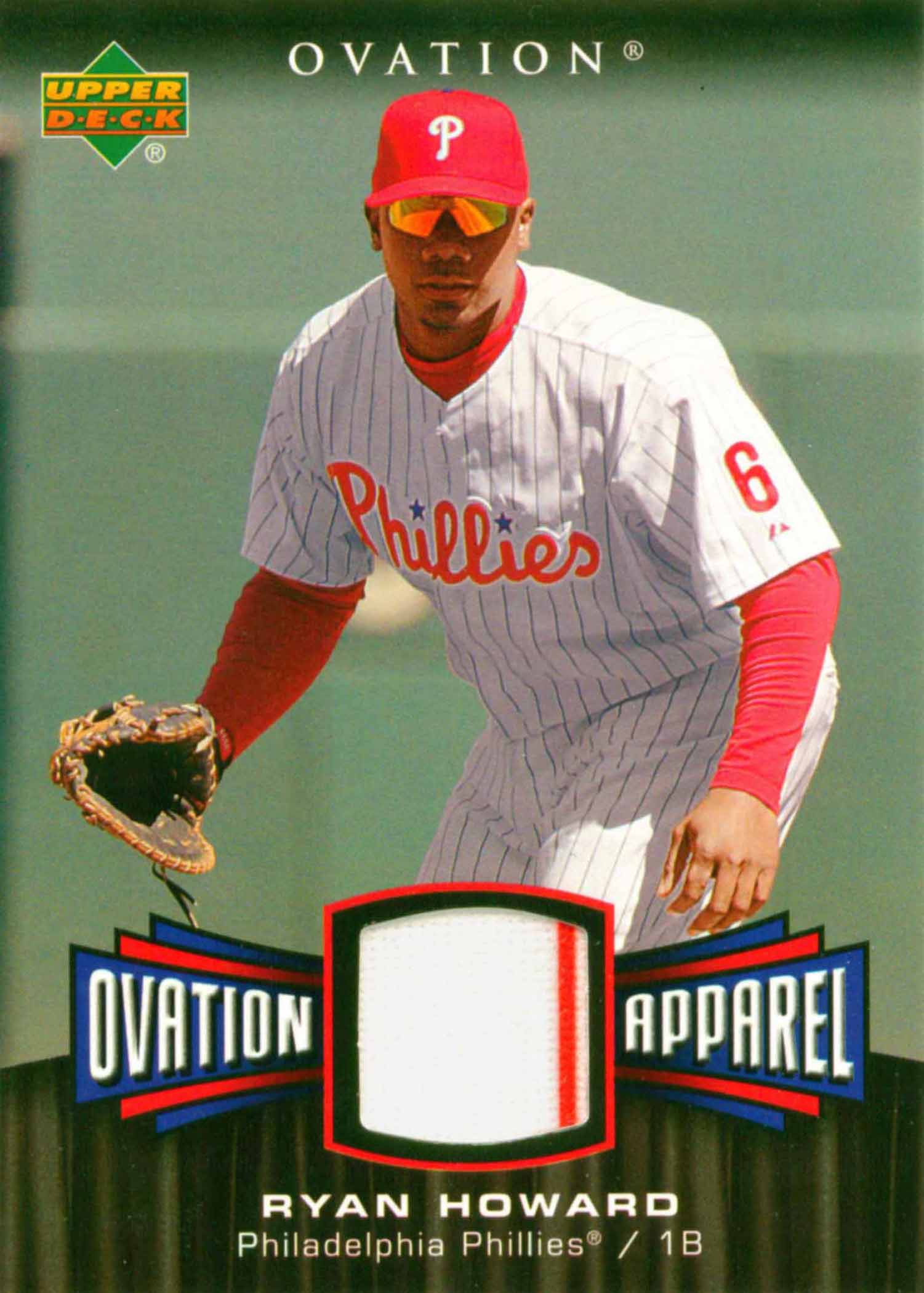 2006 Upper Deck Ovation Apparel Jersey