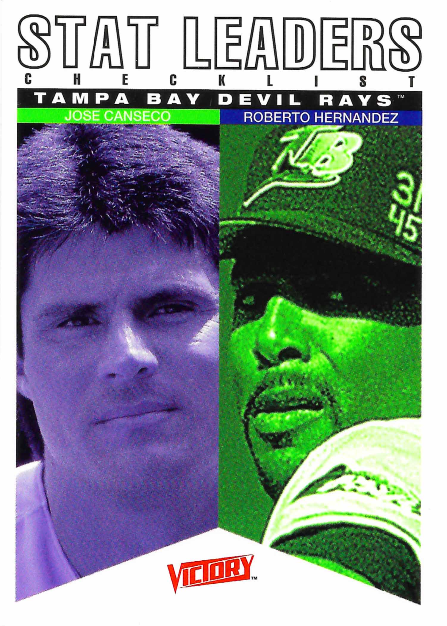 2000 Upper Deck Victory Stat Leaders/Checklist