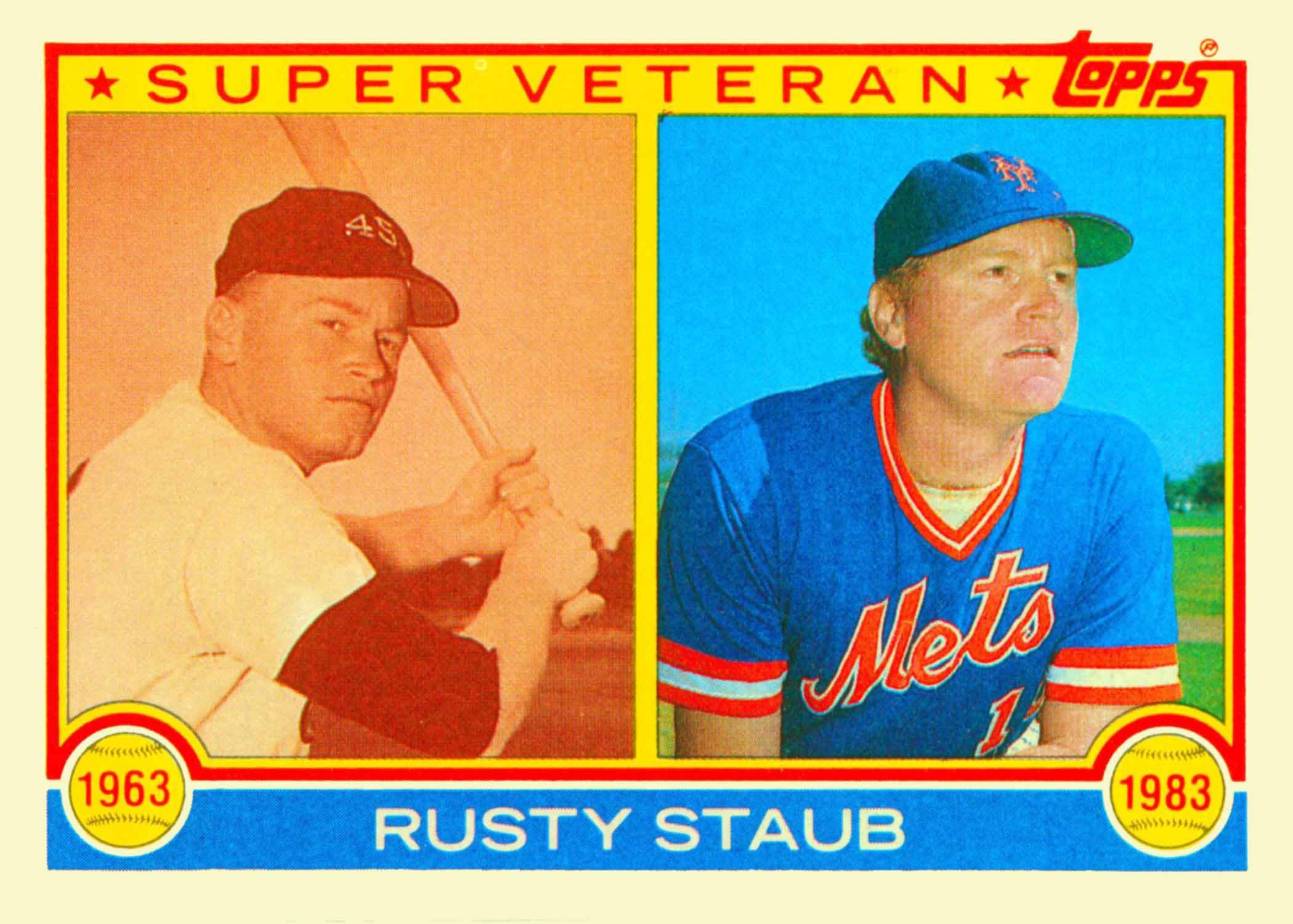 1983 Topps Super Veteran