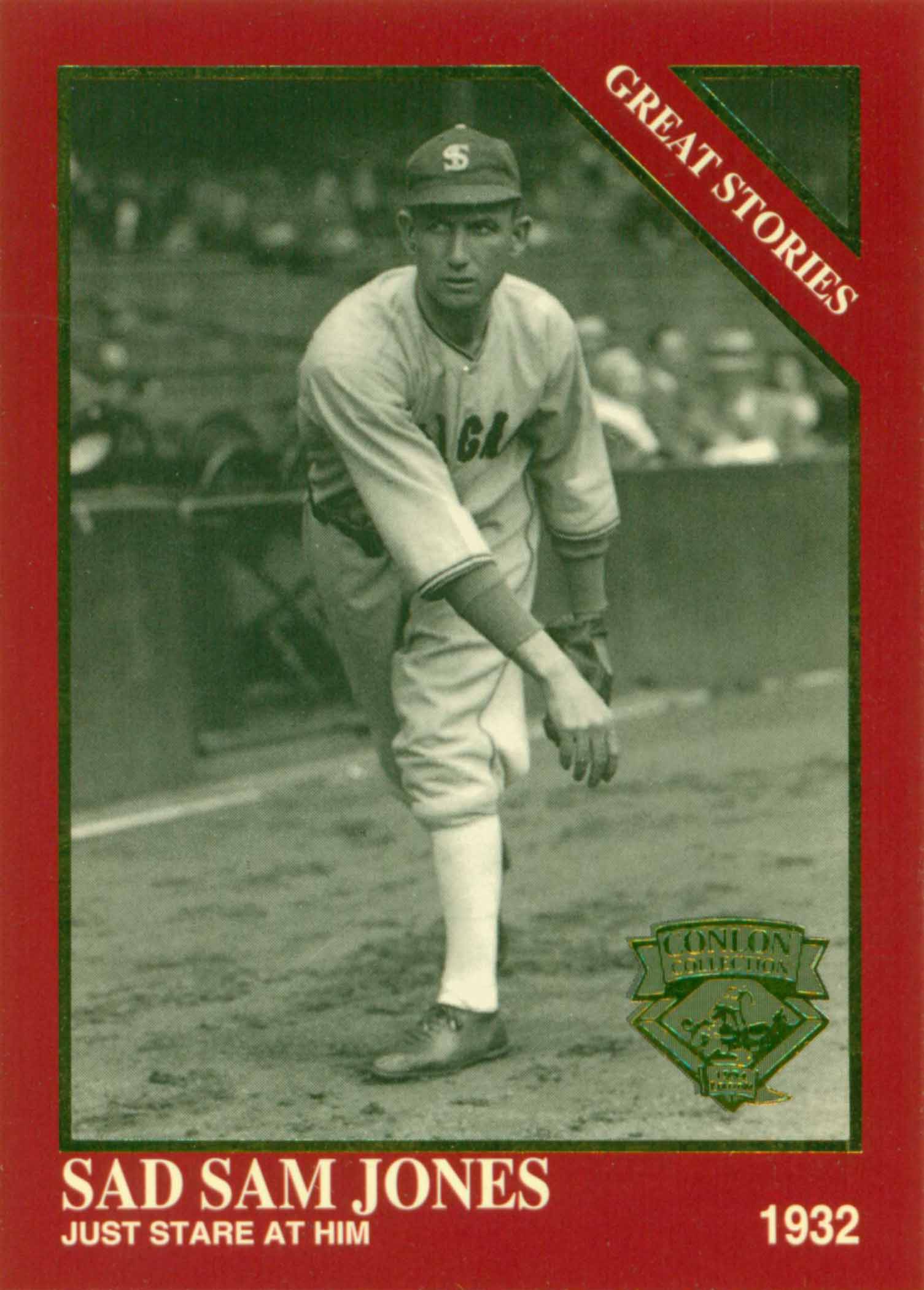1994 Conlon The Sporting News Burgundy