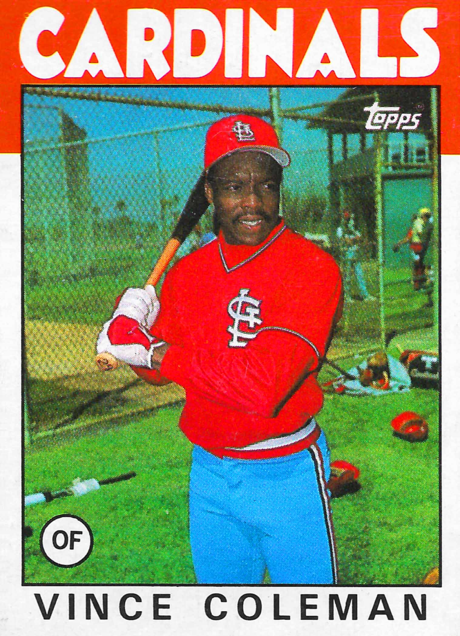 1986 Topps Wax Box Cards