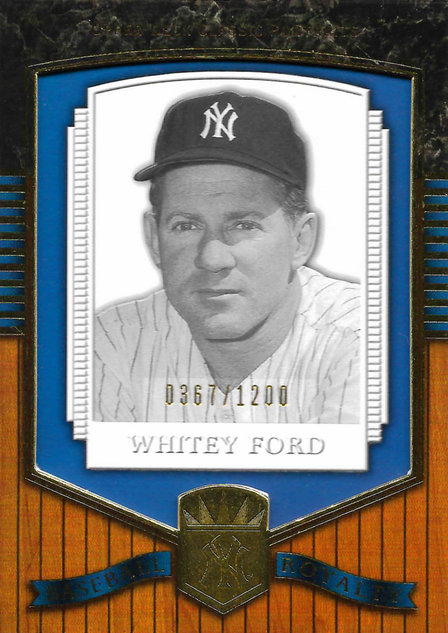 2003 Upper Deck Classic Portraits Baseball Royalty