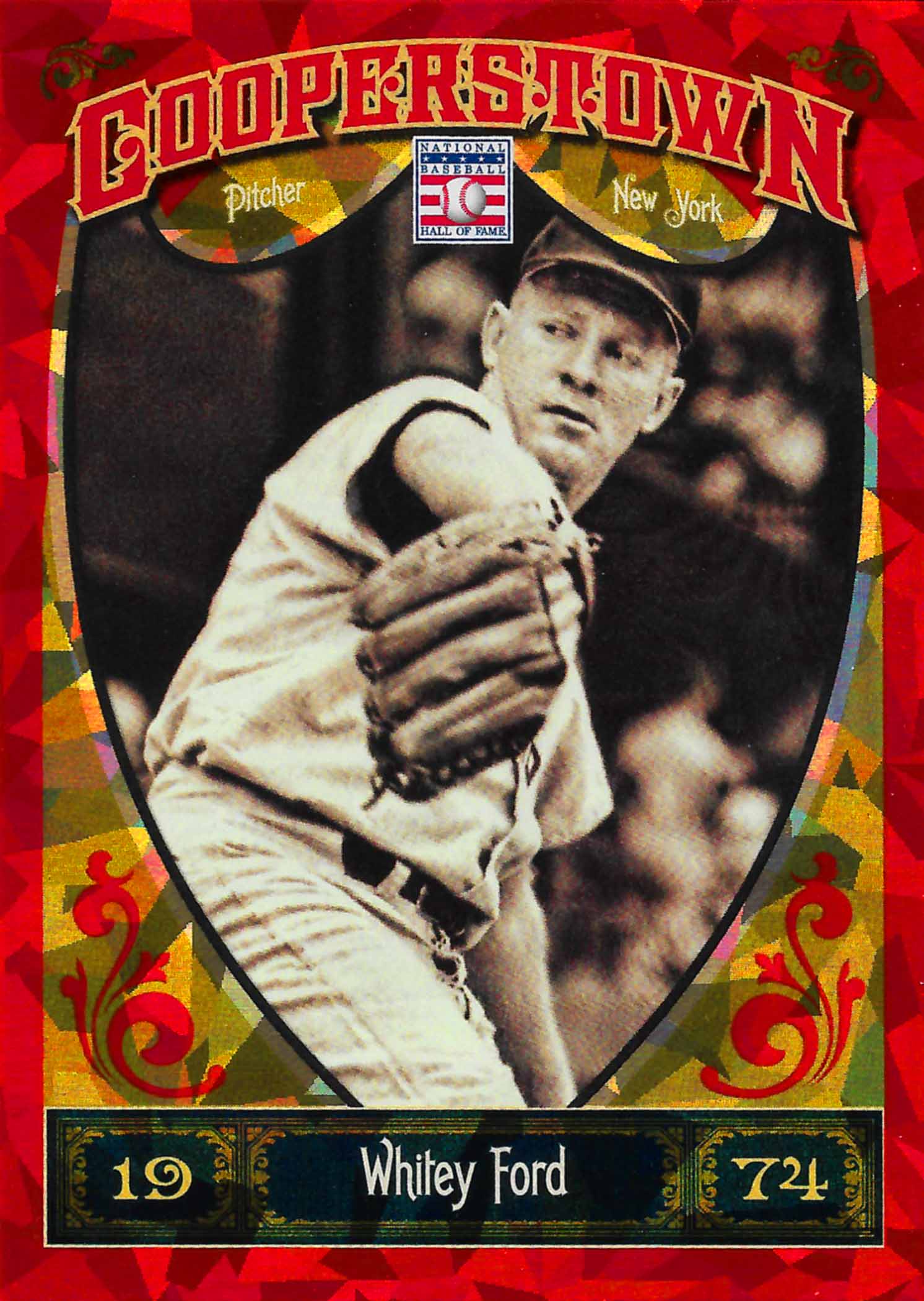 2013 Panini Cooperstown Red Crystal