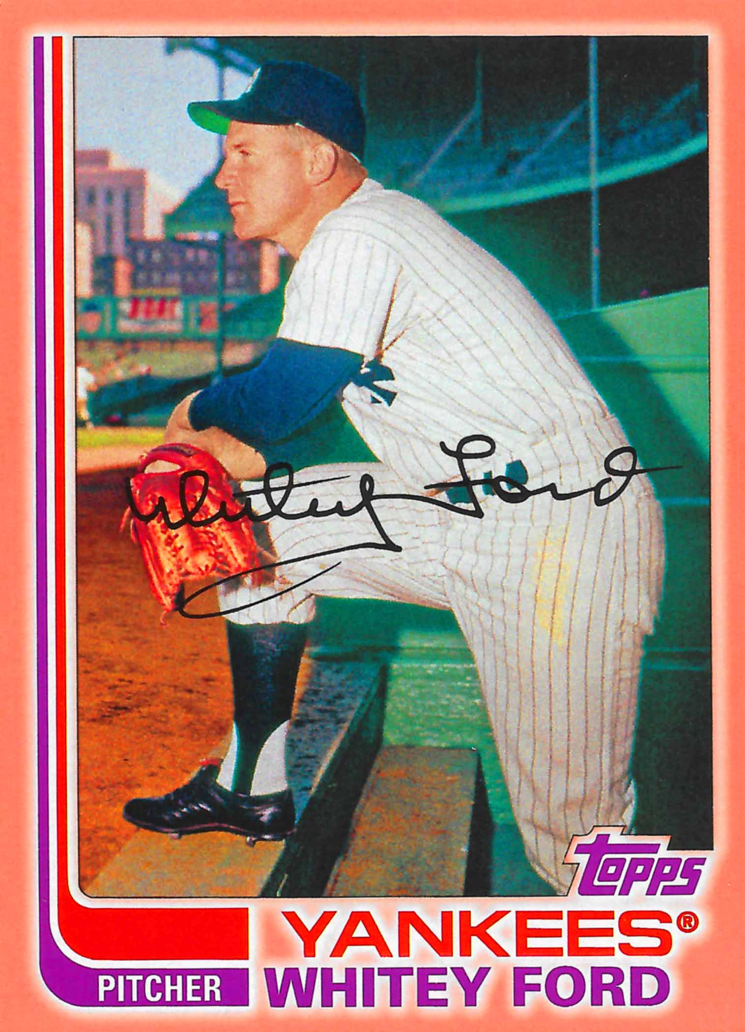 2017 Topps Archives Peach