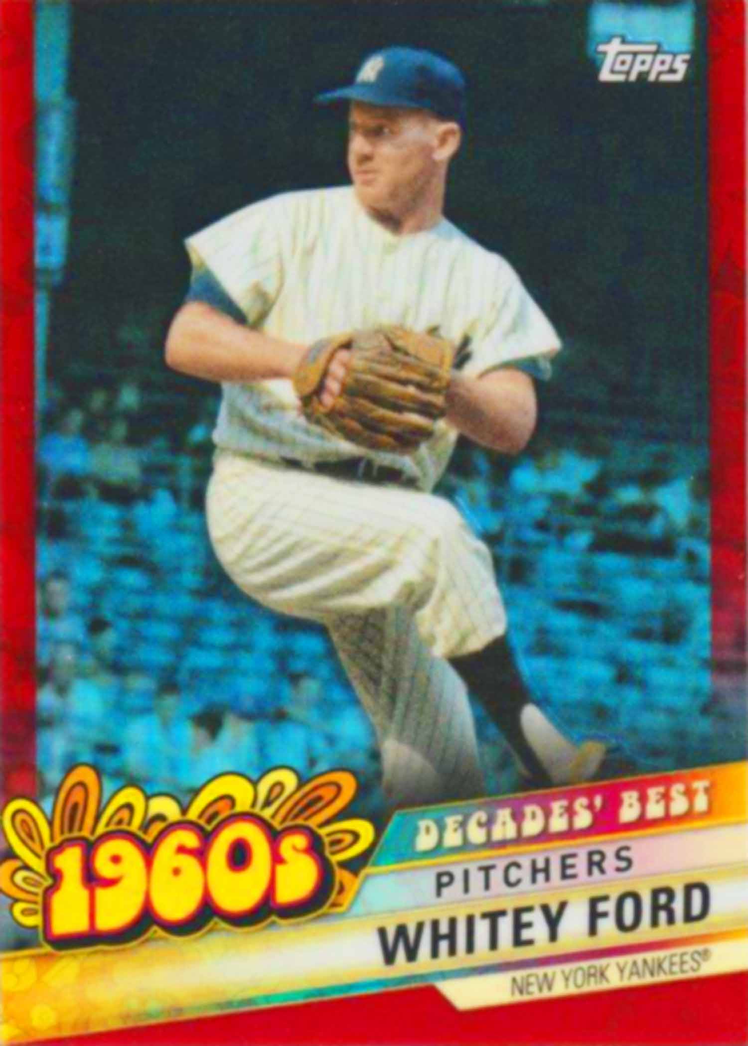 2020 Topps Decades' Best Chrome Series 2 Red