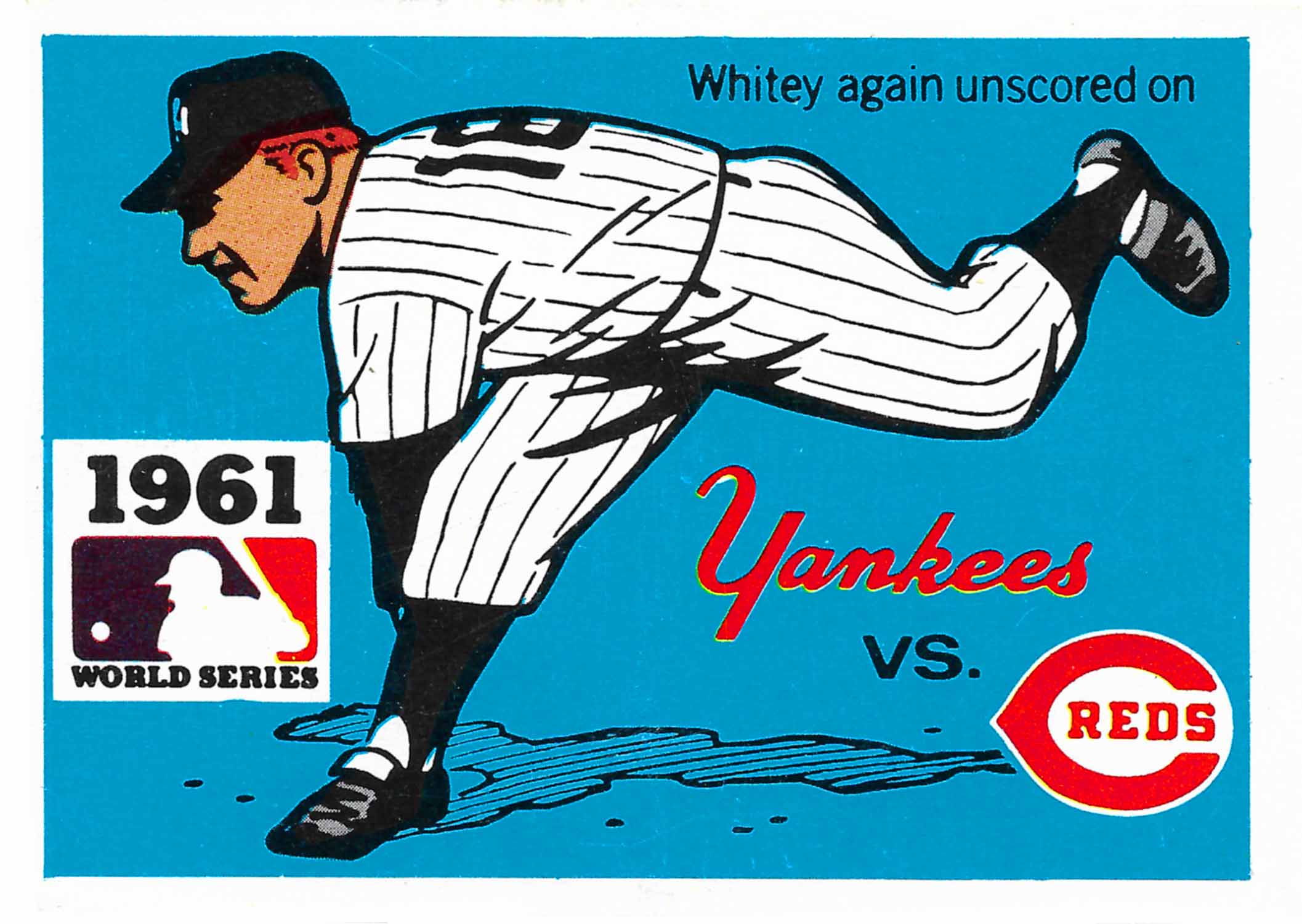 1971 Fleer Laughlin World Series Black Backs