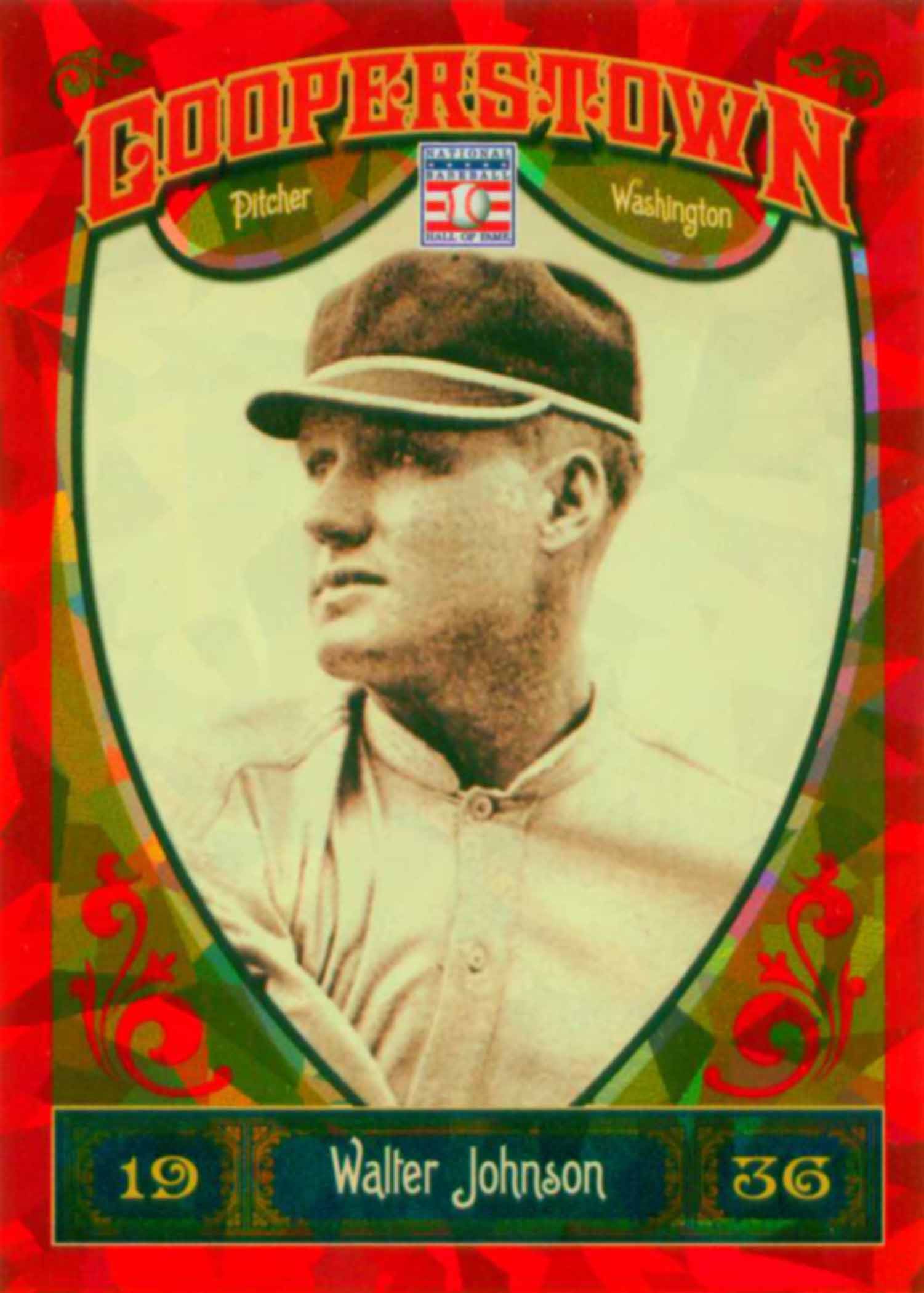2013 Panini Cooperstown Red Crystal