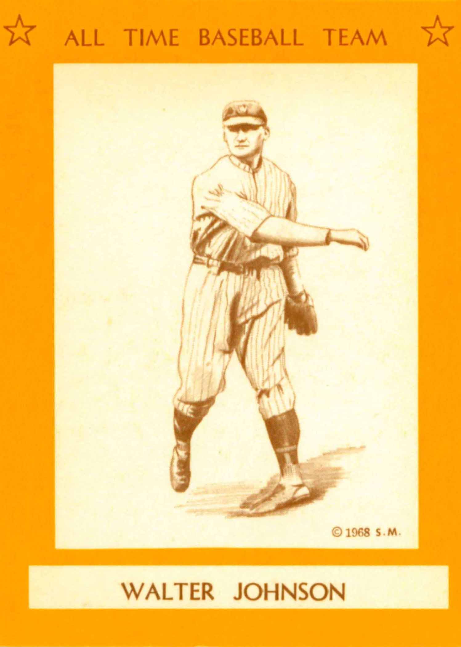 1968 Sports Memorabilia All-Time Greats