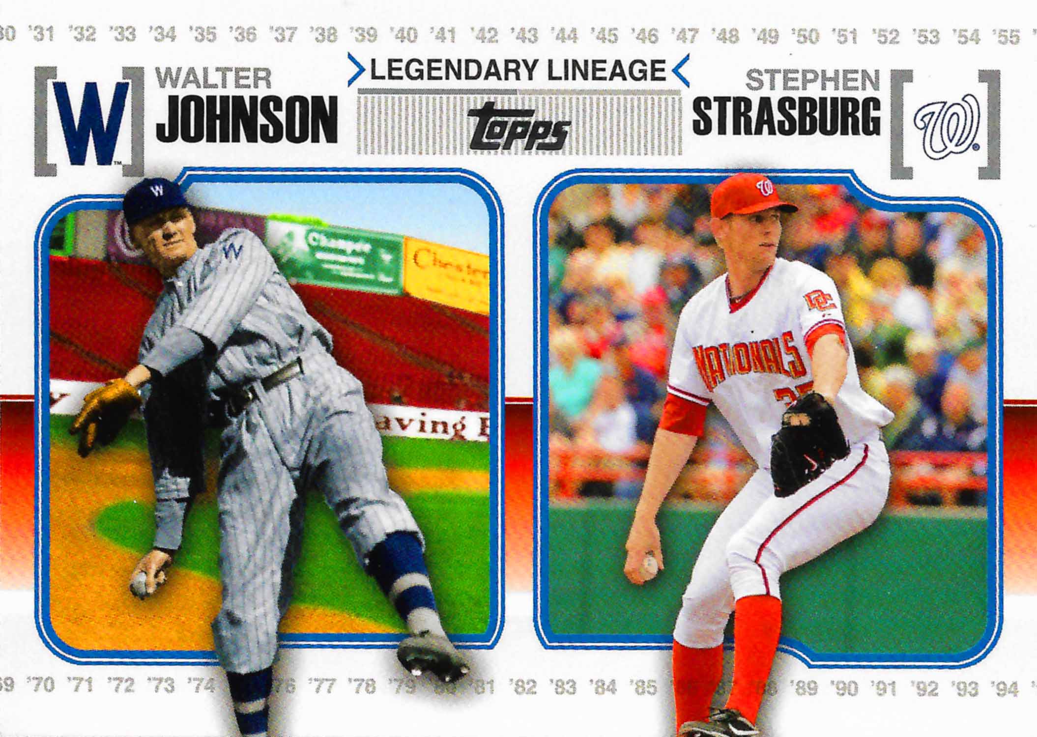 2010 Topps Legendary Lineage