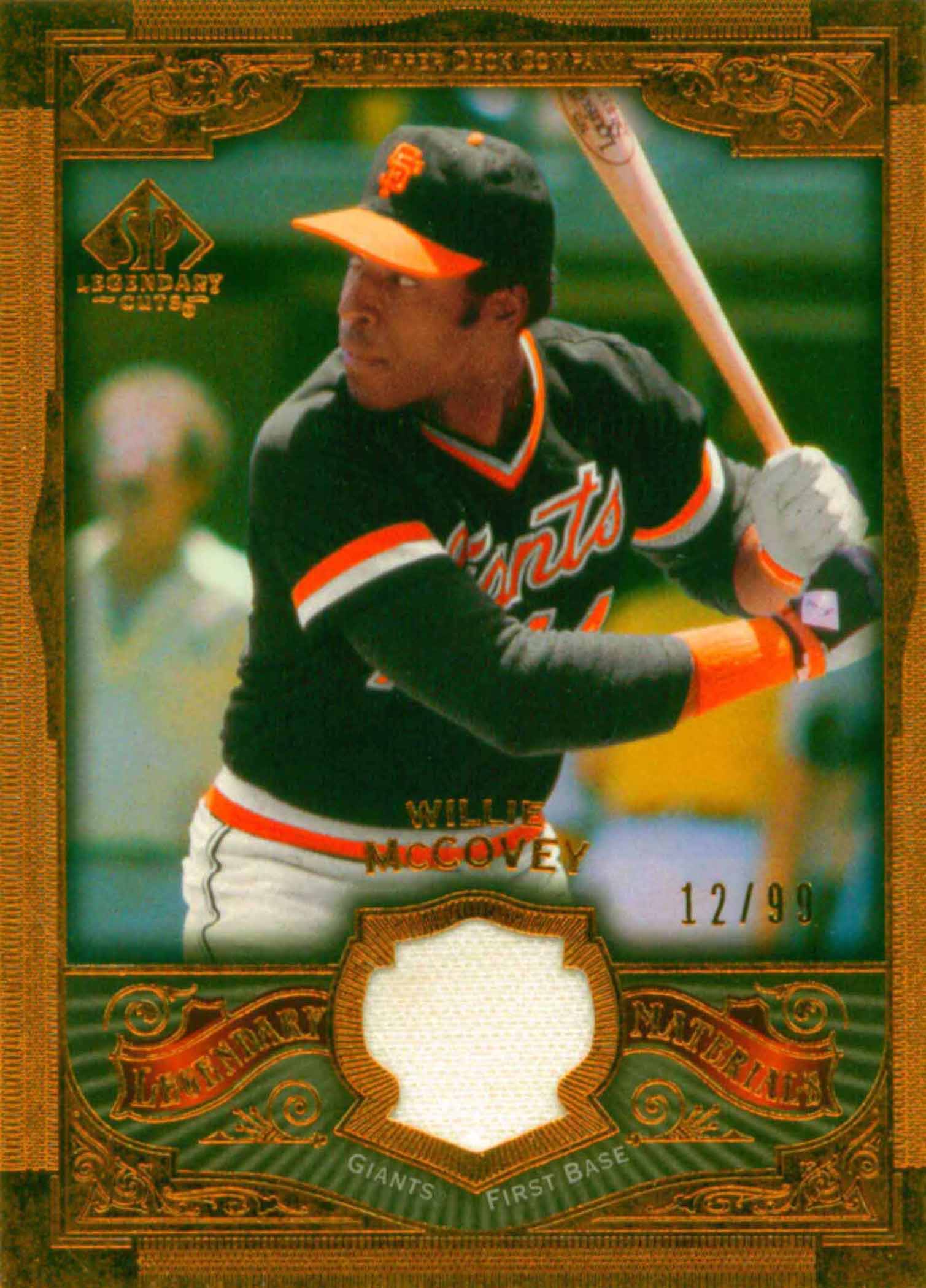 2006 SP Legendary Cuts Legendary Materials Bronze Jersey