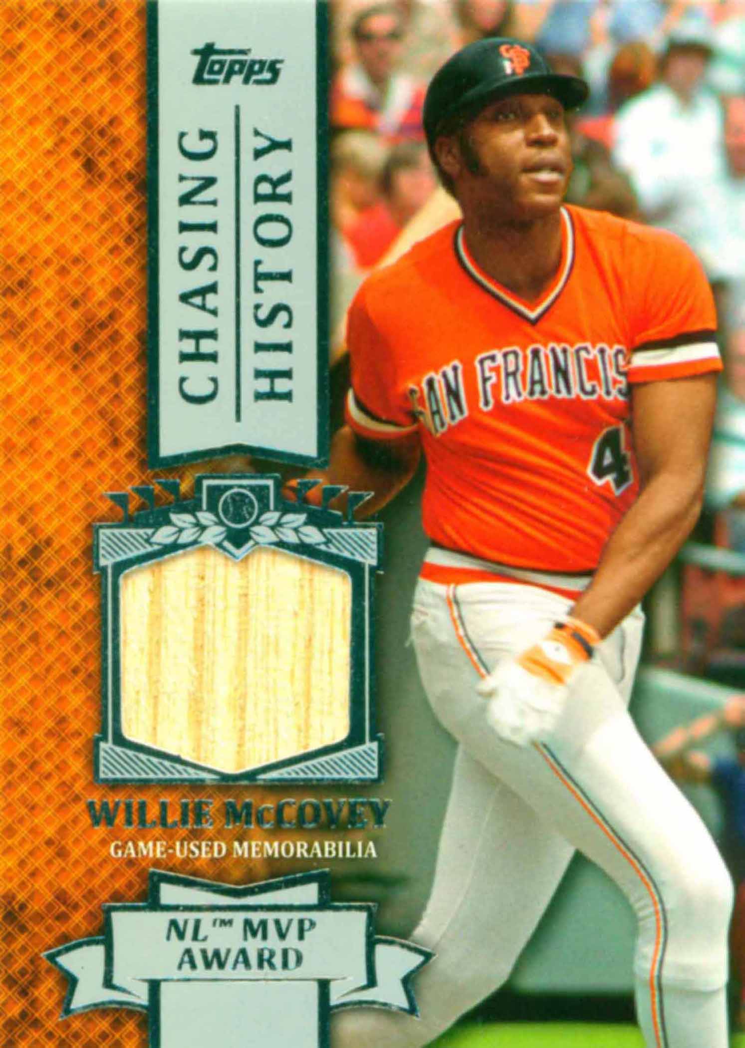 2013 Topps Chasing History Relics