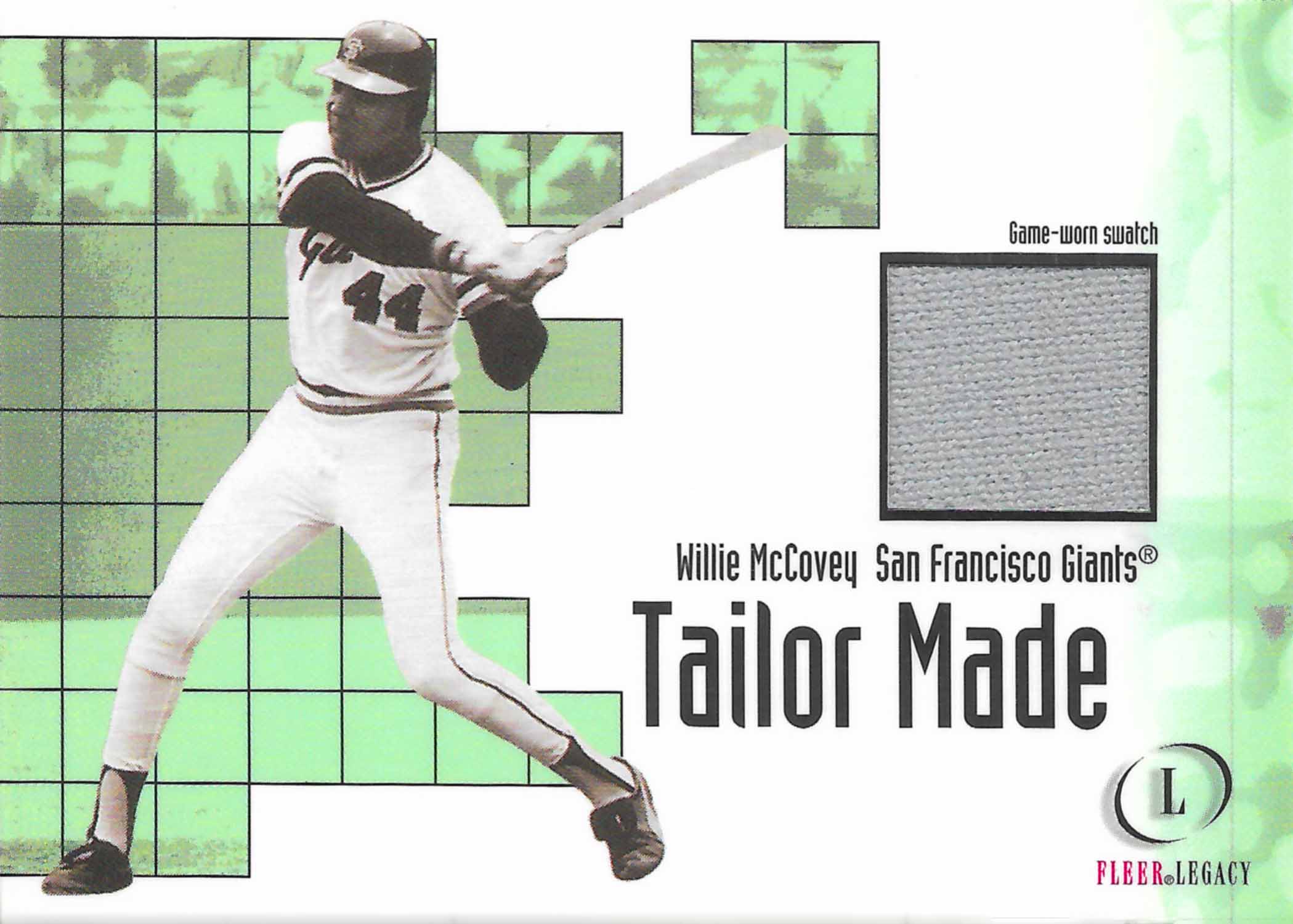 2001 Fleer Legacy Tailor Made