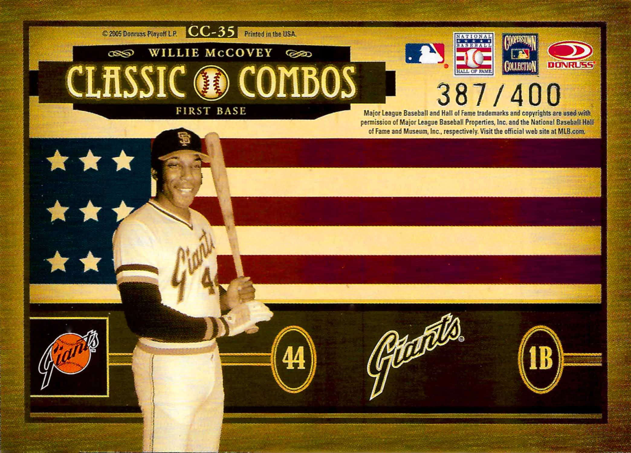 2005 Donruss Classics Classic Combos