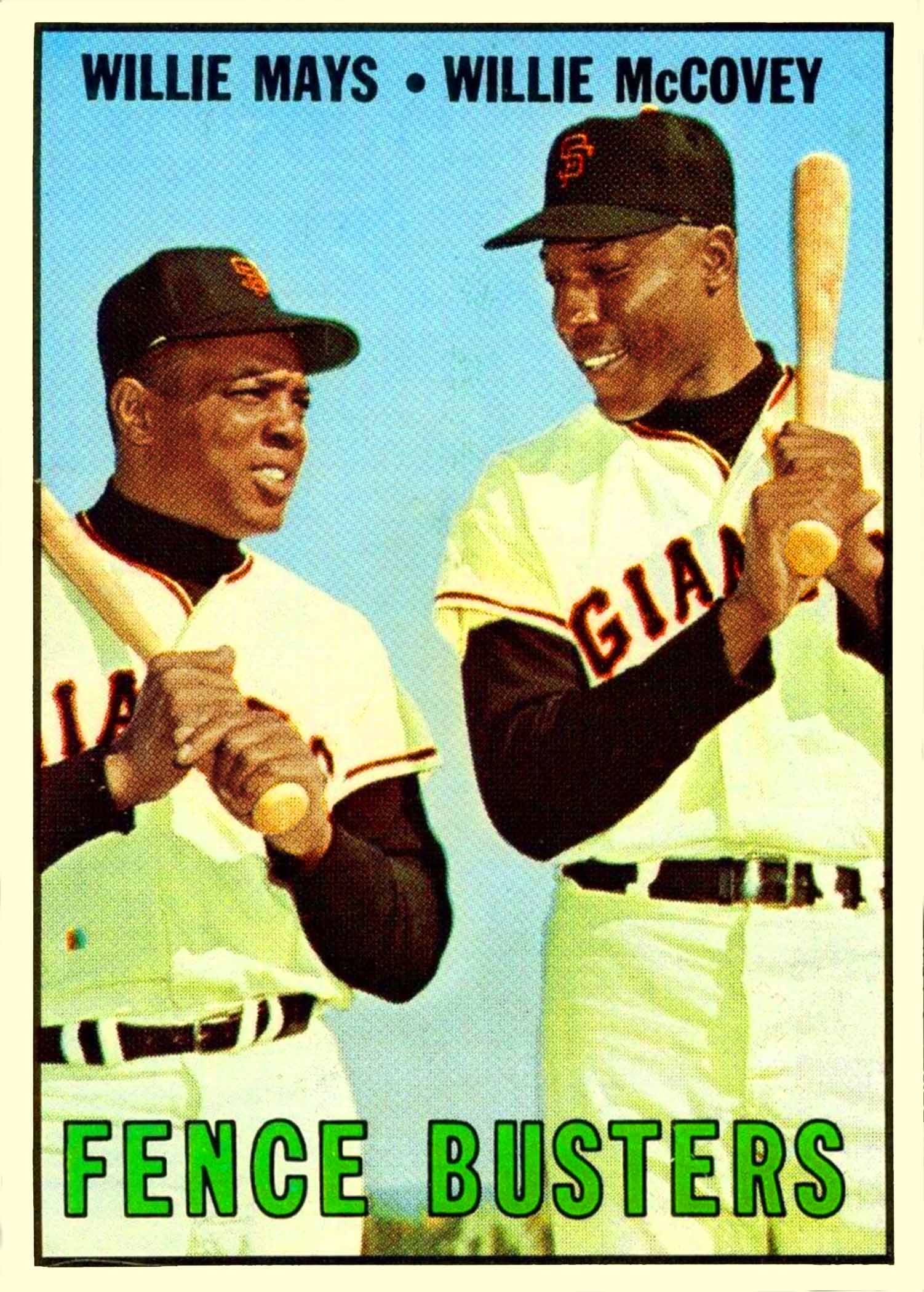 1967 Topps Fence Busters