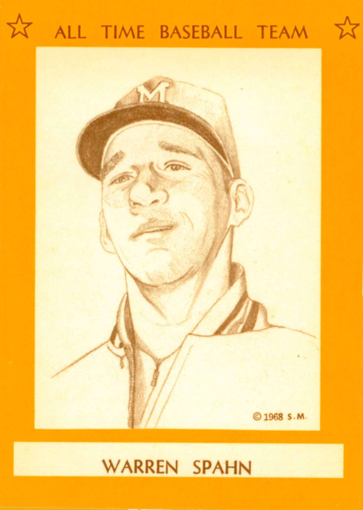 1968 Sports Memorabilia All-Time Greats