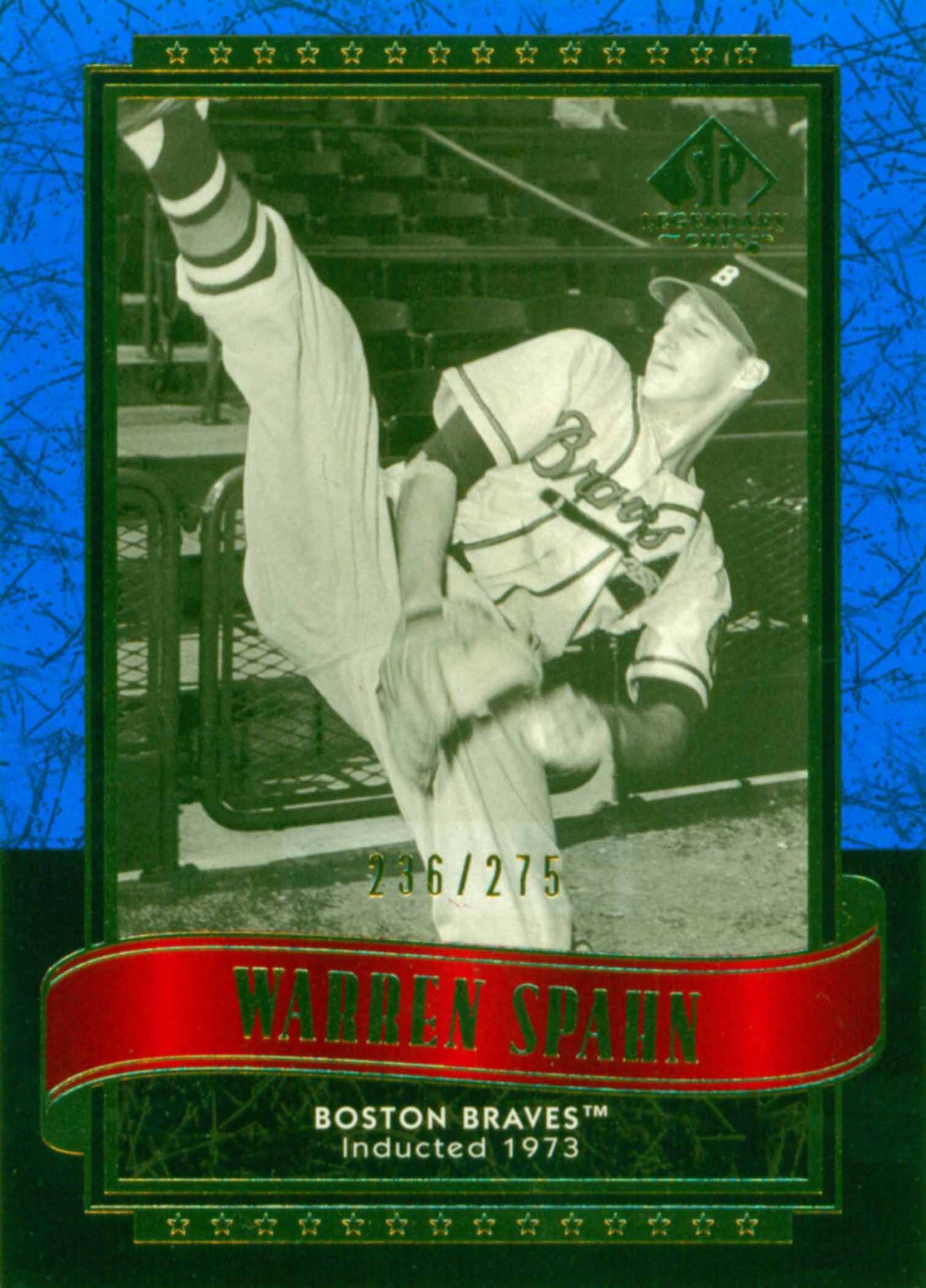 2003 SP Legendary Cuts Blue