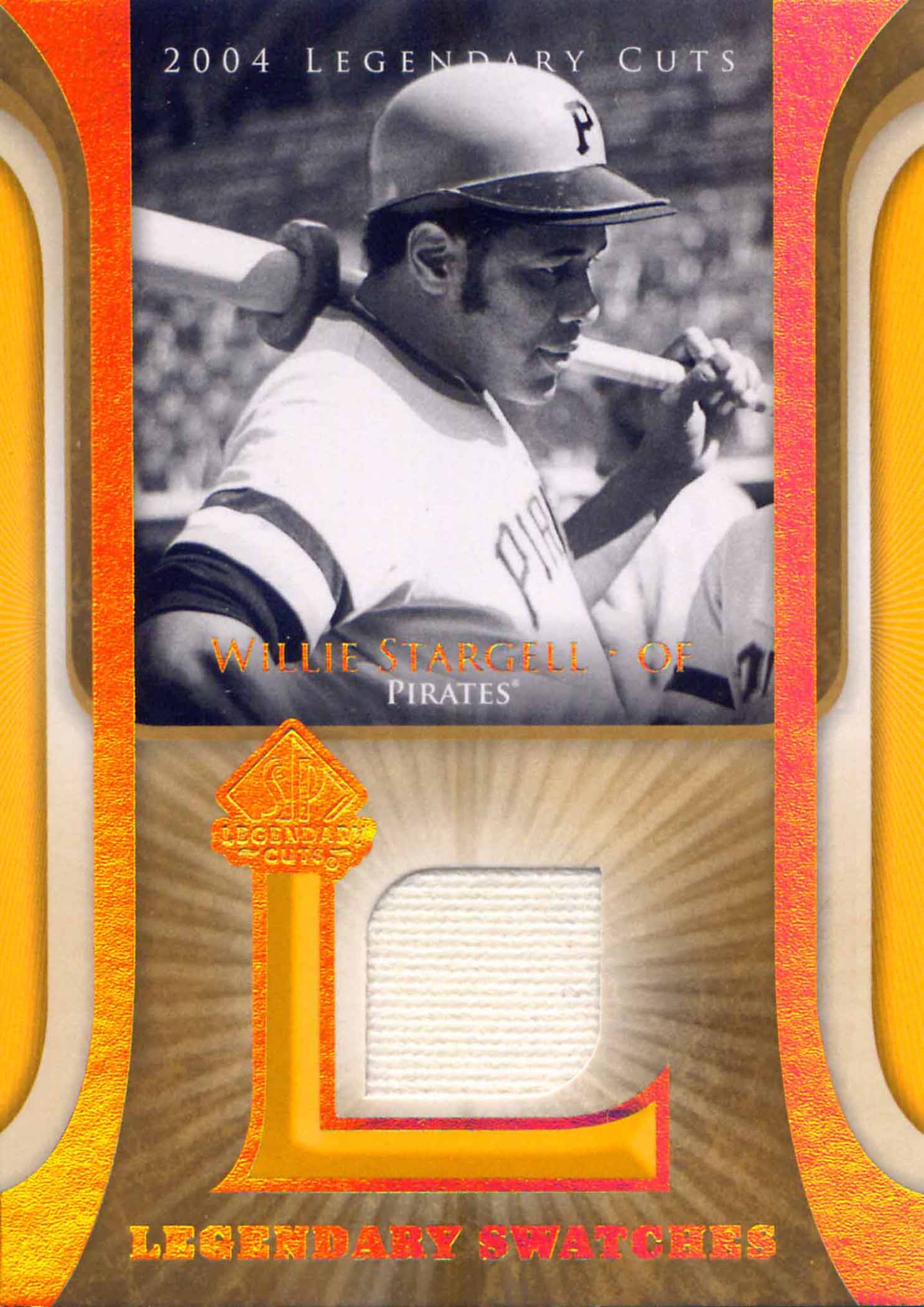 2004 SP Legendary Cuts Legendary Swatches Jersey