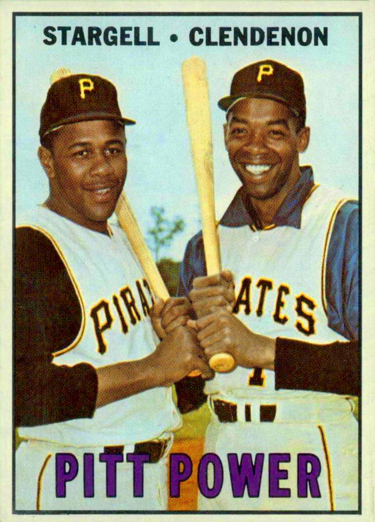 1967 Topps Pitt Power