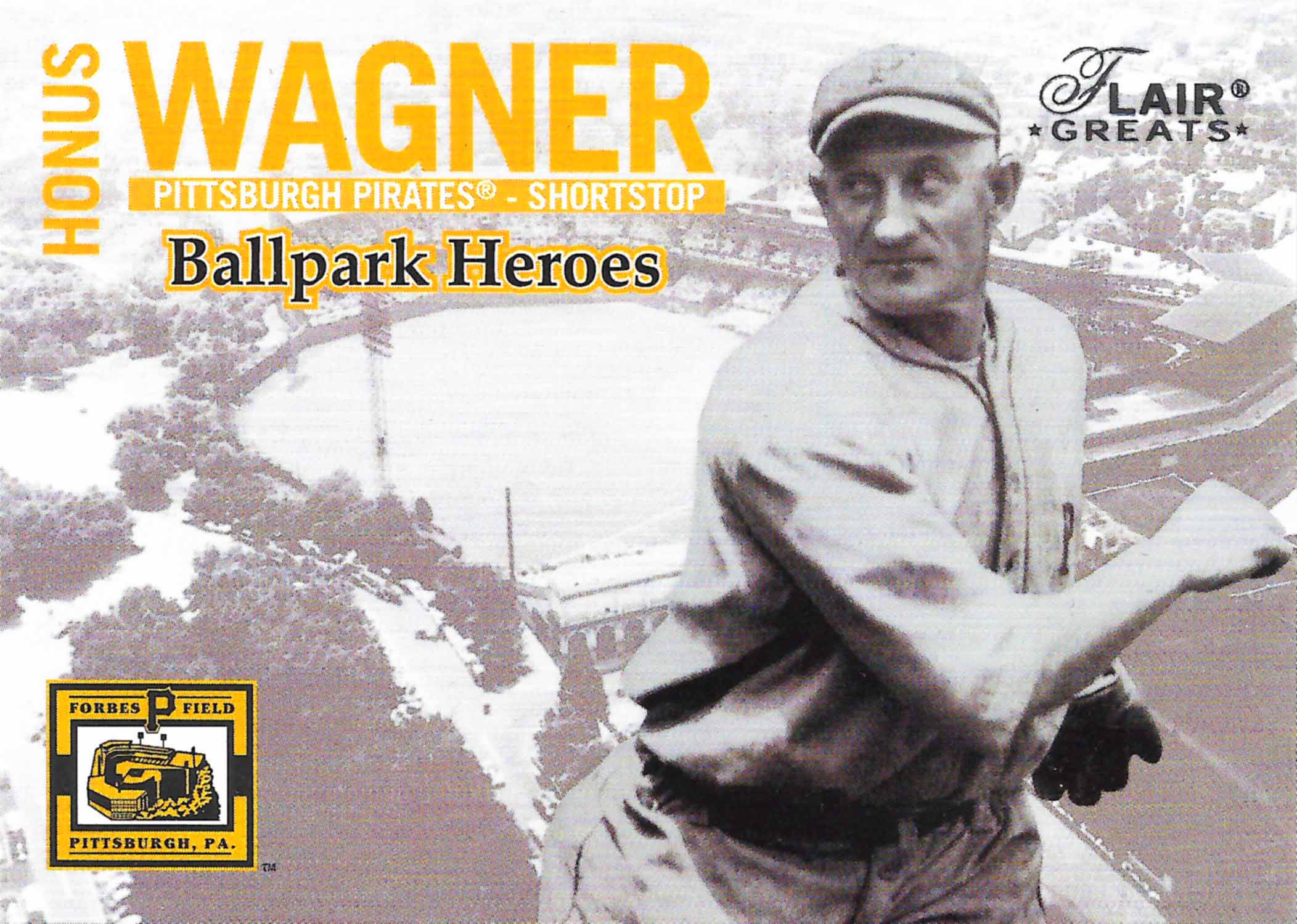2003 Flair Greats Ballpark Heroes
