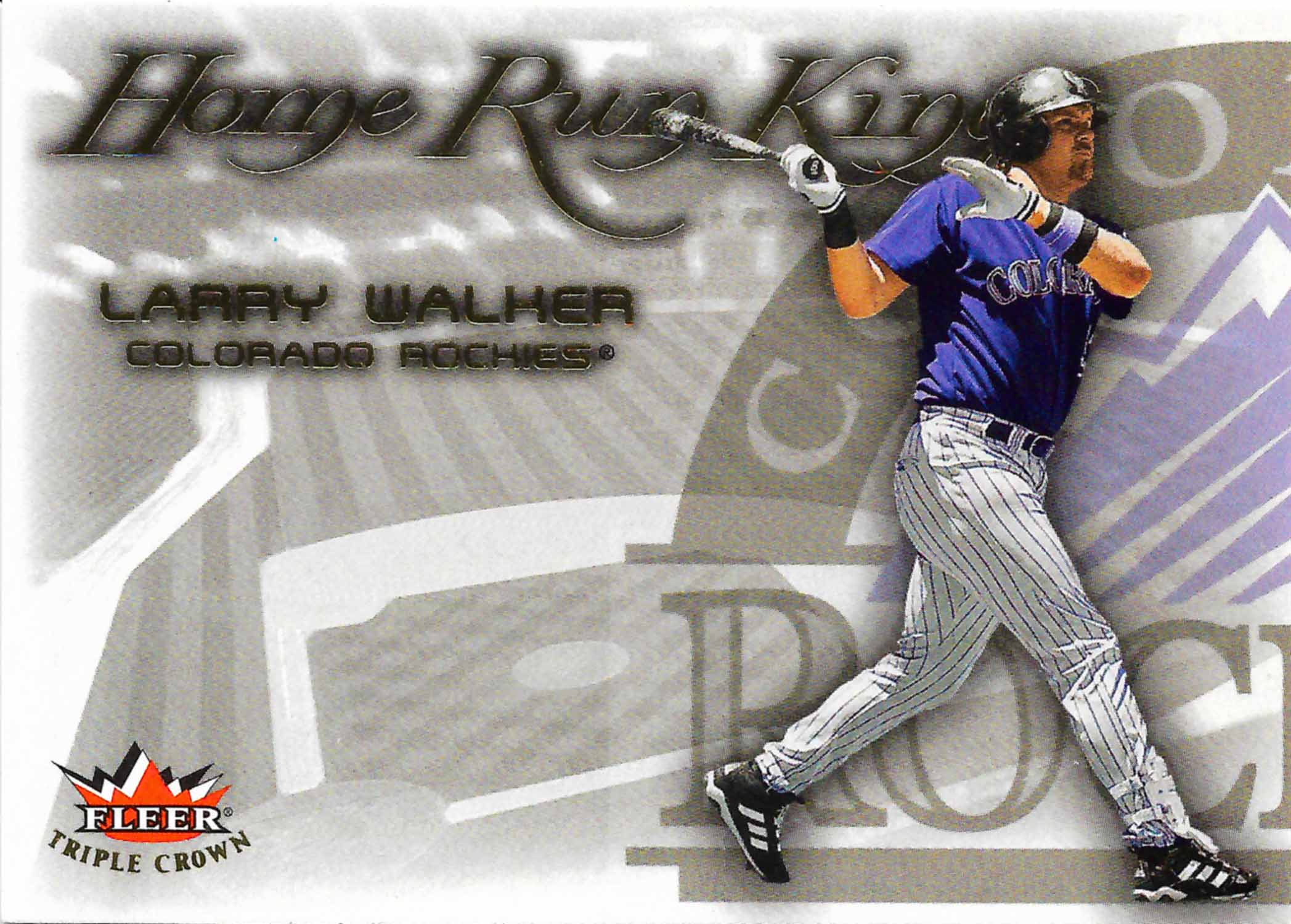 2002 Fleer Triple Crown Home Run Kings