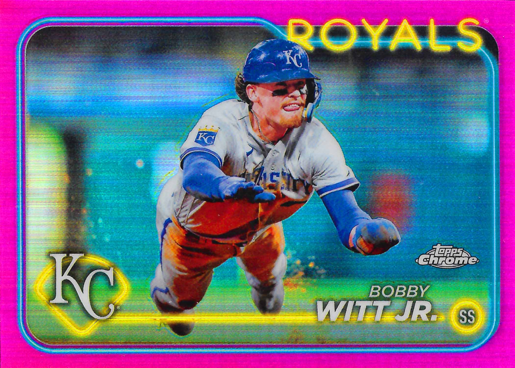 2024 Topps Chrome Pink Refractors