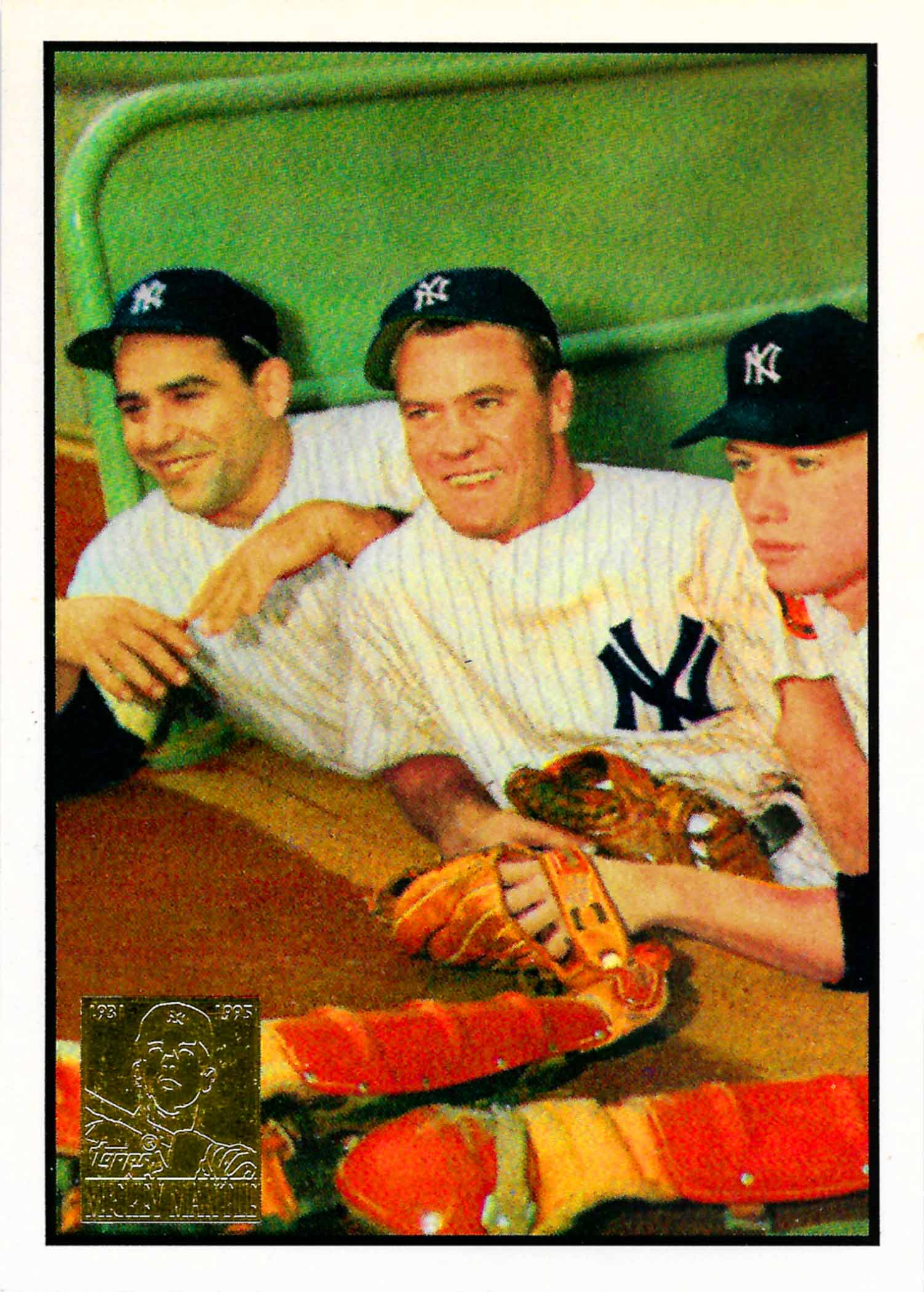 1997 Topps Mantle 1953 Bowman