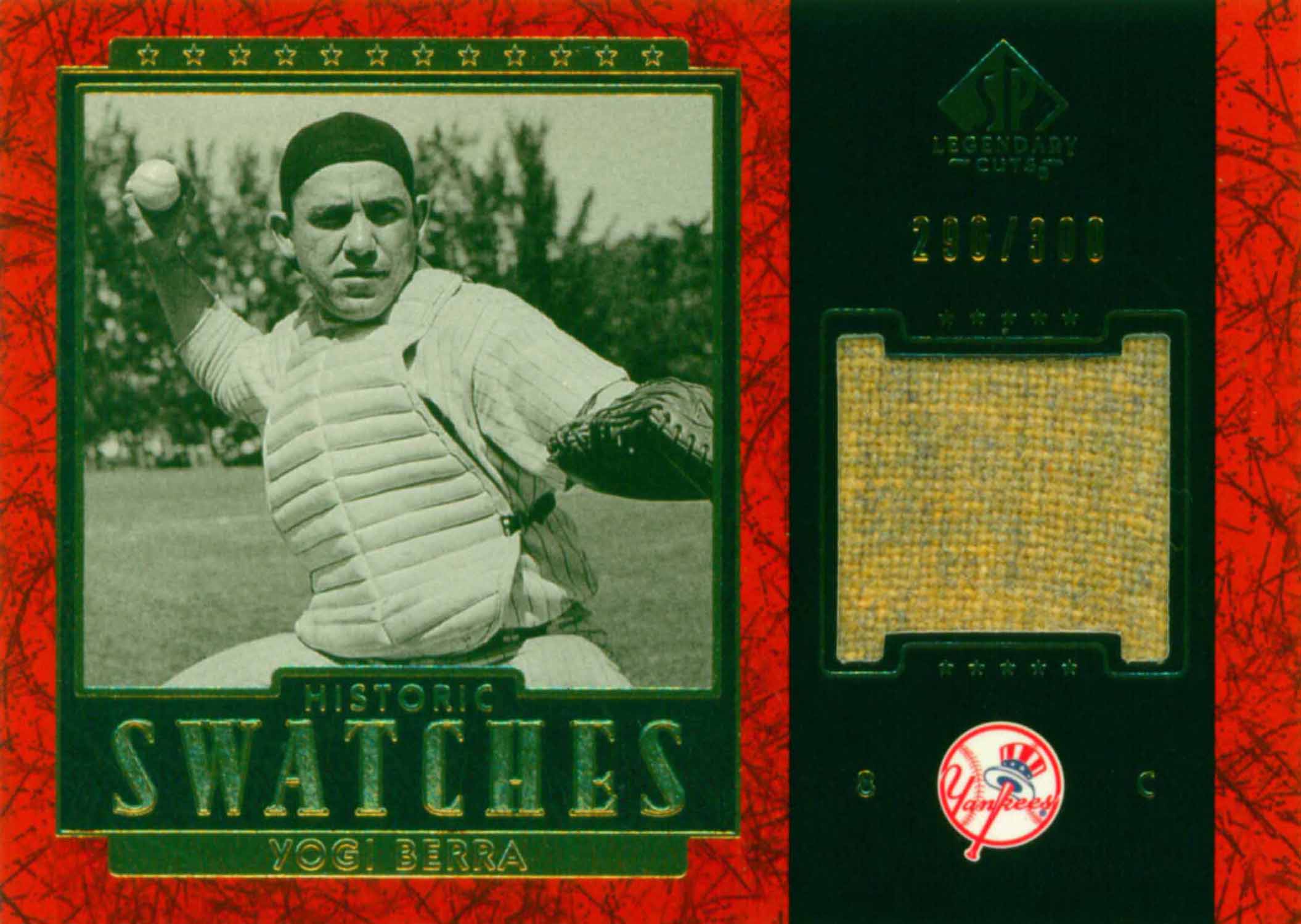 2003 SP Legendary Cuts Historic Swatches Jersey